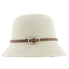 VELBROS - Pava Visera Gorra Jardin Playa Cachucha Ala Ancha Mujer Dama