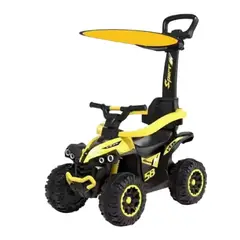 SPORT - Carro eléctrico amarillo