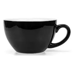 BIGCENTER - Pocillo Y Plato Cerámico Diseño Elegante Alta Calidad 180 Ml