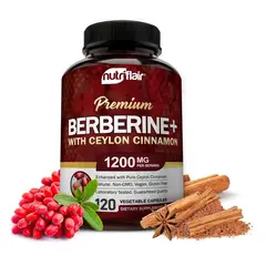GENERICO - Berberine Berberina 120 Capsu nutriflar