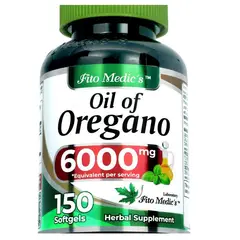 GENERICO - Extracto Aceite Oregano 6000 1500 capsulas