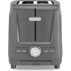 CUISINART - Tostadora de 2 rebanadas XL acero inoxidable CPT-1200