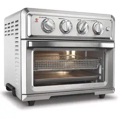 CUISINART - Freidora de aire y horno tostador de acero inoxidable 1800W Modelo XYZ