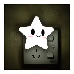 GENERICO - Lámpara Infantil de Pared con Forma de Estrella para Habitación Amarillo