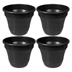 ENERGY PLUS - Set x4 Matera Decorativa Mediana Drenaje Exterior Interior