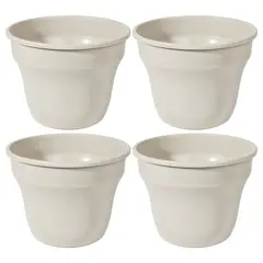 ENERGY PLUS - Set x4 Matera Decorativa Grande Drenaje Exterior Interior