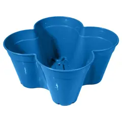 ENERGY PLUS - Matera Trébol Apilable con Drenaje para Jardín y Hogar