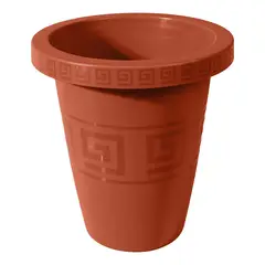 ENERGY PLUS - Matera Redonda 45L Elegante para Jardín y Espacios Modernos