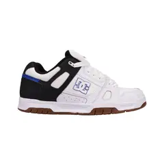 DC SHOES - Tenis Stag hombre color blanco y negro