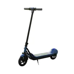 KIDSHOP - Patineta Eléctrica Niños Monopatín Scooter Luz Sonido Pt14 AZUL