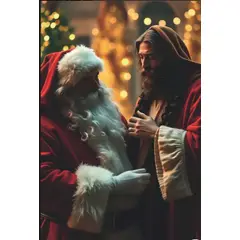 GENERICO - Forro Navideño Para Puerta