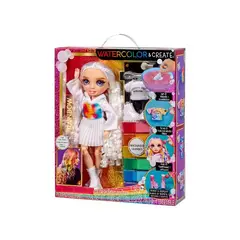 RAINBOW HIGH - Muñeca Crea y diseña ojos morados