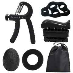 GENERICO - Set Hand Grip Kit Ejercitador Terapias y Ejercicios