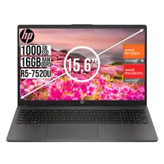 HP - Portátil 255 G10 Ryzen 5 - 16GB RAM - 1000GB SSD - 15.6"