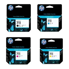 HP - JUEGO TINTA 711 38ML NEGRO - 711 COLORES ORIGINAL