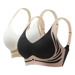 GENERICO - Brasier Sujetador Levantador Busto Transpirable Sin Costuras