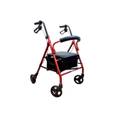 KONFORT PLUS - CAMINADOR ROLLADOR COLOR ROJO CANASTA EN LONA 271 KP