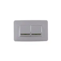 MERCURY - Interruptor Doble Conmutable Blanco