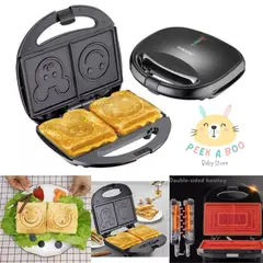 SOKANY - Sandwichera Dibujos Niños + Pinchos de Animales Oferta