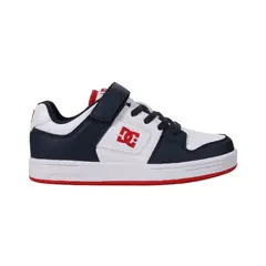 DC SHOES - Tenis Manteca 4 niño color blanco con azul