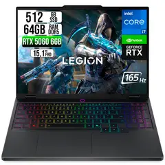 LENOVO - PORTATILE LEGION INTEL CORE I7-14700HX RTX 5060 8GB SSD 512GB RAM 64GB 15.1" OLED WQXGA