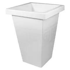 ENERGY PLUS - Matera Cuadrada 13L Relieve Geométrico Moderna Decorativa