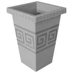 ENERGY PLUS - Matera Cuadrada 13L Relieve Geométrico Moderna Decorativa