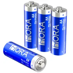 1HORA - Blíster 4 Pilas Baterías Alcalinas Doble A 1.5v Gar136