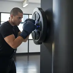 GENERICO - Maquina Boxeo Musical Inteligente Bluetooth Luz Led