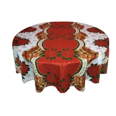 GENERICO - Mantel Navideño Redondo
