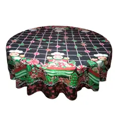 GENERICO - Mantel Navideño Redondo