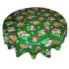GENERICO - Mantel Navideño redondo