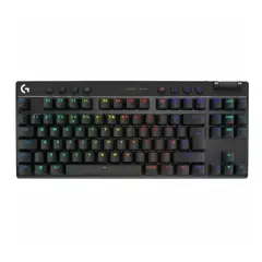 LOGITECH - G PRO X TKL Teclado Gaming Inalámbrico Mecánico RGB Bluetooth24GHz USB 20 Negro
