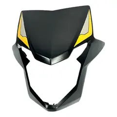 GENERICO - Carenaje Para Honda Xre 300 Negro Antifaz De Farola