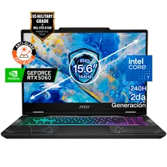 MSI - Portátil Gamer CYBORG Intel Core i7 RAM 24GB SSD 2TB RTX 5060 8GB 144Hz