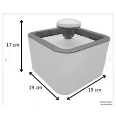 GENERICO - Fuente De Agua Para Gatos Perros Bebedero Para Mascotas