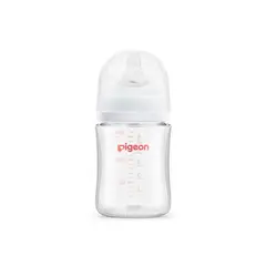 PIGEON - Tetero SofTouch WN3 Vidrio 5oz Blanco 0 Meses