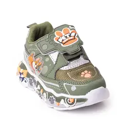 PRICE SHOES - Tenis Infantiles con Luces para Niños 204GKNOGR25-SVERDE