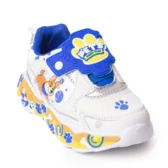 PRICE SHOES - Tenis Infantiles con Luces para Niños 204GKNOGR25-SBLANCO