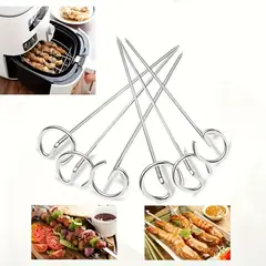 OTRAS MARCAS - Pinchos Para Air Fryer X 10 Unid Acero Inoxidable 304 Bbq