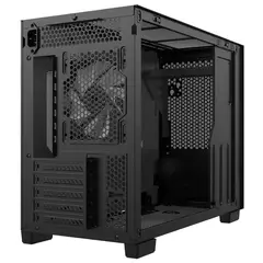 XPG - Chasis VALOR MESH NANO Negro Con Malla Frontal De Alto Caudal Y Construcción Estable