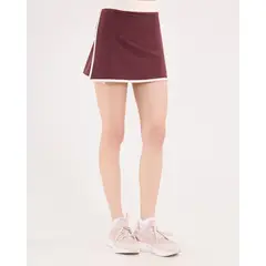 ATMOS - Falda Para Mujer Medio Color Vino Marca #31140017