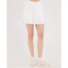 ATMOS - Falda Para Mujer Medio Color Marfil Marca #31140021