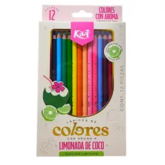 NORMA - Colores con aroma a limonada de coco Redondos Kiut x 12 unidades edición limitada
