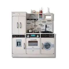 GENERICO - Cocina de madera grande deluxe