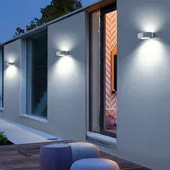 GSS GLOBAL SOLAR SOLUTION - LAMPARA SOLAR DE PARED GSS ECLIPSE