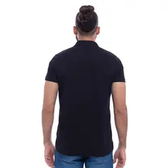 BOCARED - CAMISETA TIPO POLO MAGNO PARA HOMBRE EN COLOR NEGRO