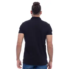 BOCARED - MONTECARLO POLO BASICO MASCULINO CON BOLSILLO DELANTERO EN COLOR NEGRO