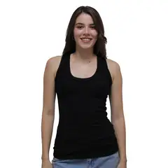 BOCARED - EMMA ATLETICA PARA DAMA EN RIB CON ESPALDA MARIPOSA EN COLOR NEGRO