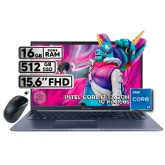 ASUS - PORTATIL VIVOBOOK INTEL CORE I7 13620H 16GB RAM 512GB SSD 16 FHD